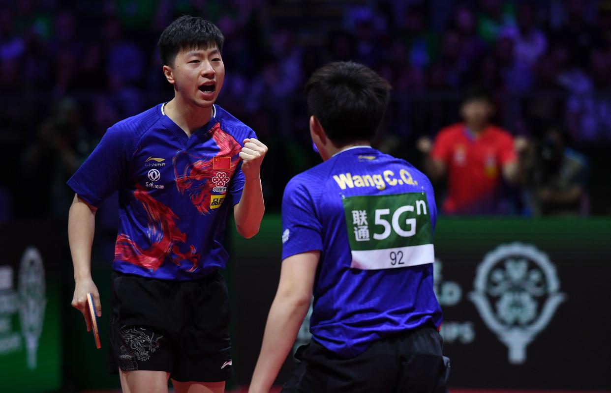 法国队碾压中国队，马龙高光表现